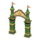 Animal Crossing Plaza arch|Classic Image