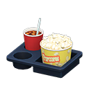 Popcorn snack set Popcorn Popcorn bucket Salted & iced coffee