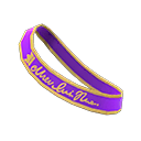 Prom sash Purple