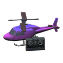 RC helicopter Purple