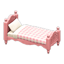 Ranch bed Pink gingham Comforter Pink