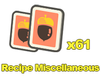 Recipe Miscellaneous x61