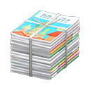 Recycled-paper bundle Guidebooks