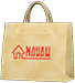 Red logo paper bag