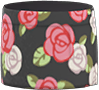 Animal Crossing Red roses on black rose-print skirt Image
