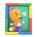 Animal Crossing Redd's photo|Colorful Image