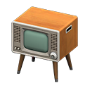 Animal Crossing Retro TV|Brown Image