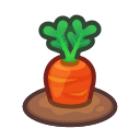 Animal Crossing Ripe carrot plant Image