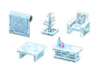 ACNH Ice-Frozen Themed Ideas