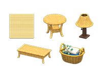 ACNH Rattan Items Ideas