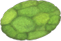 Animal Crossing Round glowing-moss rug Image