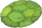 Animal Crossing Round glowing-moss rug Image