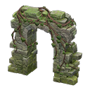 Ruined arch Mossy