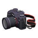 Animal Crossing SLR camera|Black Image