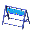 Safety barrier Seaside Board Blue