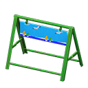 Safety barrier Seaside Board Green