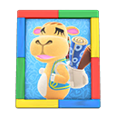 Animal Crossing Saharah's photo|Colorful Image