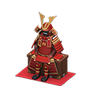 Samurai suit Red