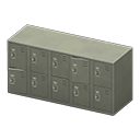 School locker Gray