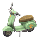 Scooter Animal Sticker Green