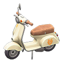 Scooter Animal Sticker Ivory