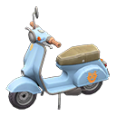 Scooter Animal Sticker Light blue