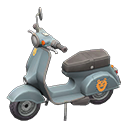 Scooter Animal Sticker Silver