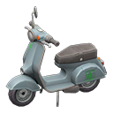 Scooter Tree Sticker Silver