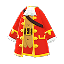 Sea Captain'S Coat Red