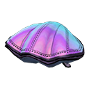 Shell music box Pearlescent purple