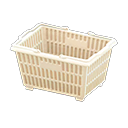 Shopping basket White