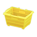 Shopping basket Yellow