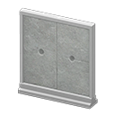 Short simple panel Concrete Panel Light gray