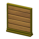 Short simple panel Horizontal planks Panel Gold