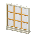 Short simple panel Lattice Panel White