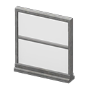 Short simple panel Lined Panel Gray