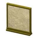 Short simple panel Mud wall Panel Gold