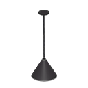 Animal Crossing Simple shaded lamp|Black Image