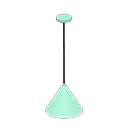 Simple shaded lamp Green