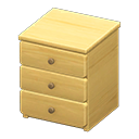 Simple small dresser None Cloth Natural