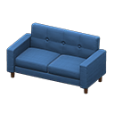 Simple sofa Blue Fabric color Brown