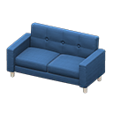 Simple sofa Blue Fabric color White
