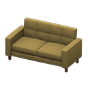 Simple sofa Brown Fabric color Brown