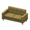 Simple sofa Brown Fabric color Green
