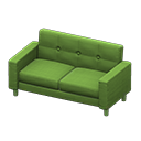 Simple sofa Green Fabric color Green