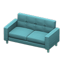Simple sofa Light blue Fabric color Blue