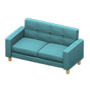 Simple sofa Light blue Fabric color Natural