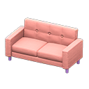 Simple sofa Pink Fabric color Purple