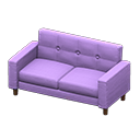 Simple sofa Purple Fabric color Brown