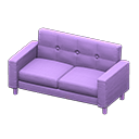 Simple sofa Purple Fabric color Purple